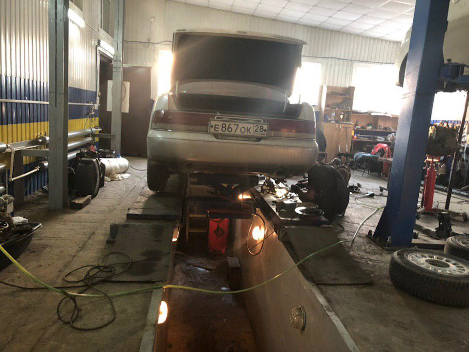 АКПП Чистка гидроблока, замена задних колодок. — Toyota Crown Majesta ...