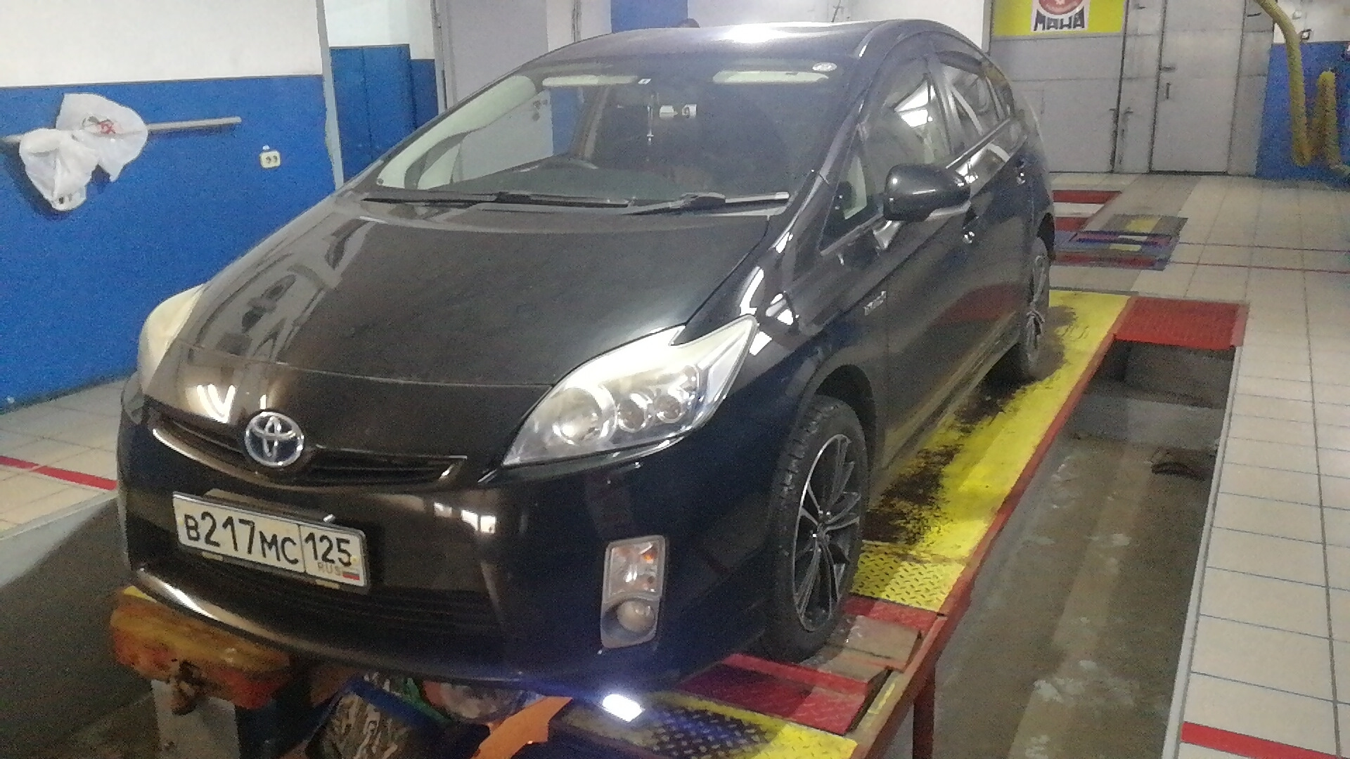 Диагностика на вибростенде. Замена втулок и стоек стабилизатора ...