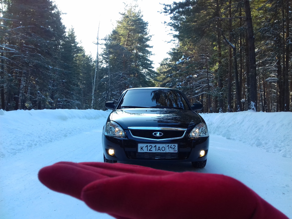 Как дела у Лады Приоры или Зима 19-20. — Lada Приора седан, 1,6 л, 2009 ...