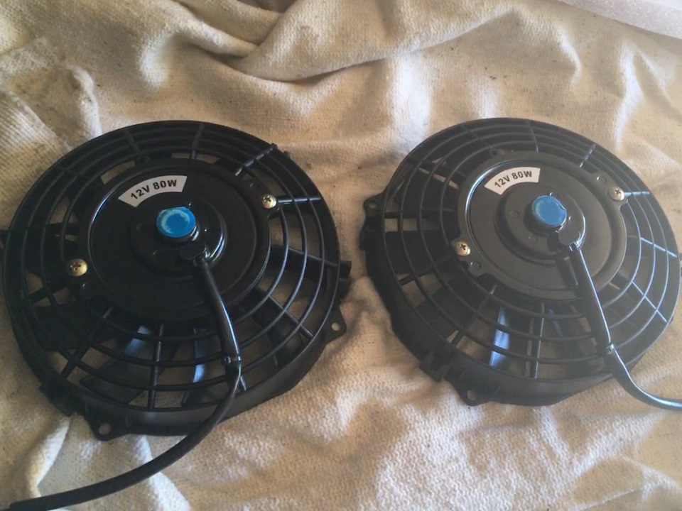11. Приобрел 2 новых вентилятора. — Lada 21047