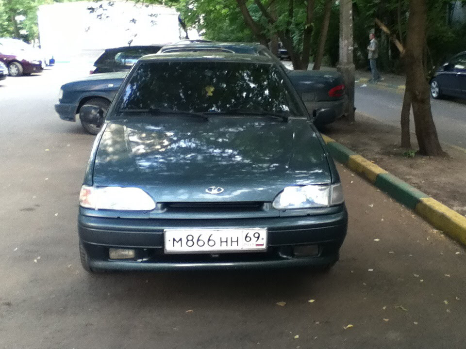 Нашёл фотки красавца в архиве — Lada 2114, 1,8 л, 2007 года ...