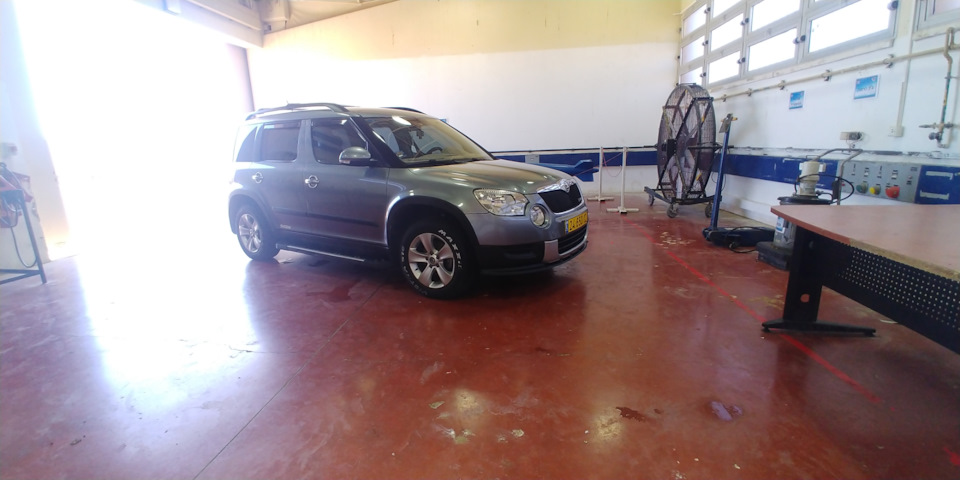 Photo from the logbook Skoda Yeti