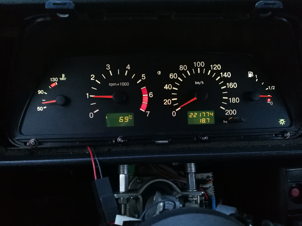 Свап приборки ч.1 — Щиток приборов 2115 — Lada 2107, 1,6 л, 2006 года ...