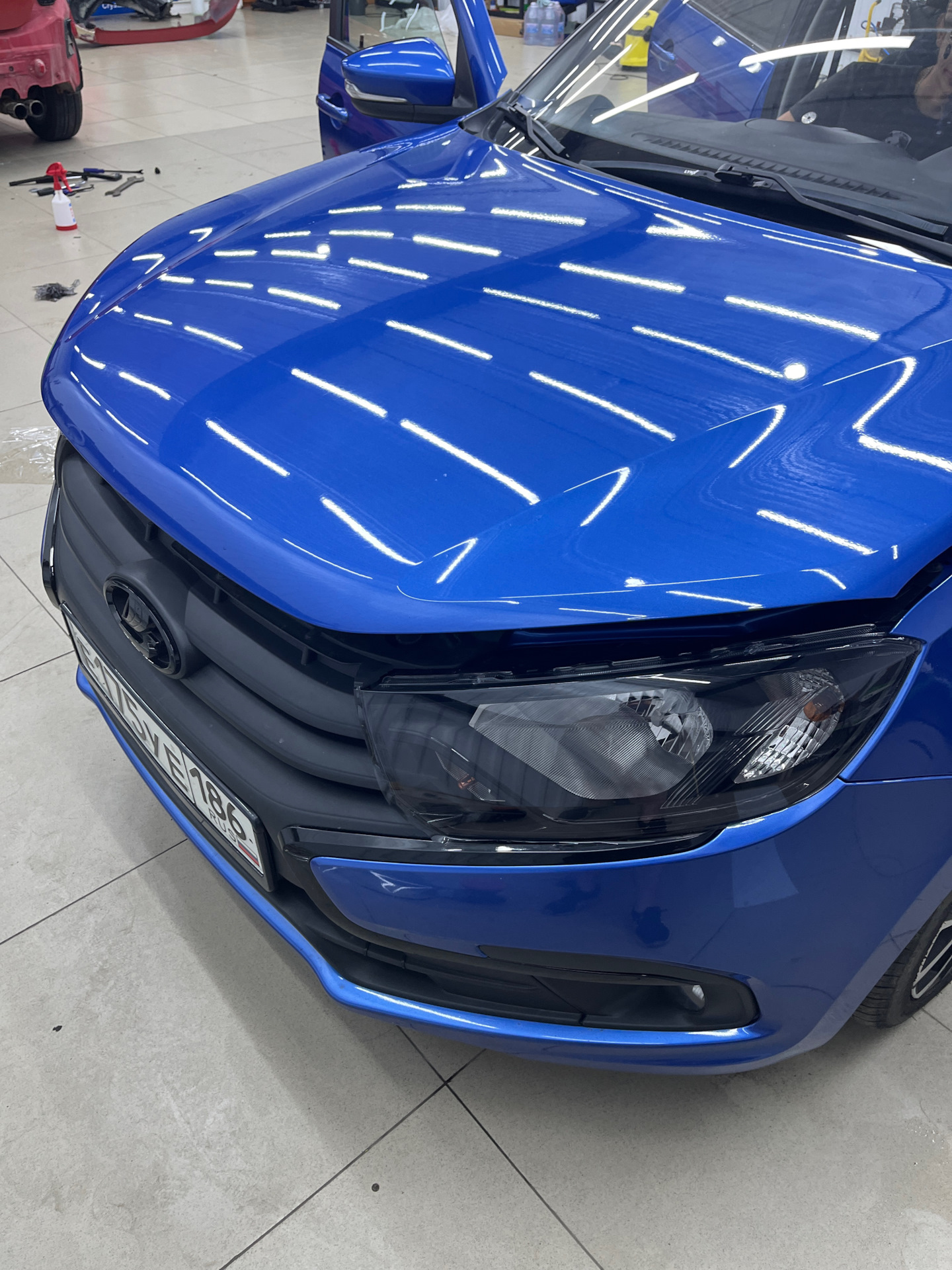 Броня — Lada Гранта Лифтбек (2G), 1,6 л, 2018 года | тюнинг | DRIVE2