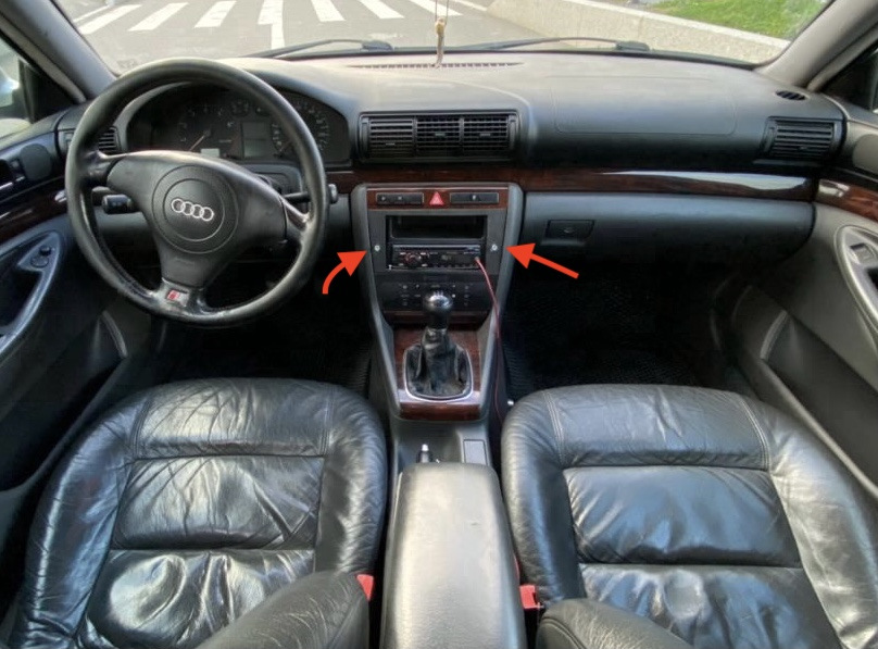 Порядок в центральной консоли! (установка переходной рамки) — Audi A4 ...