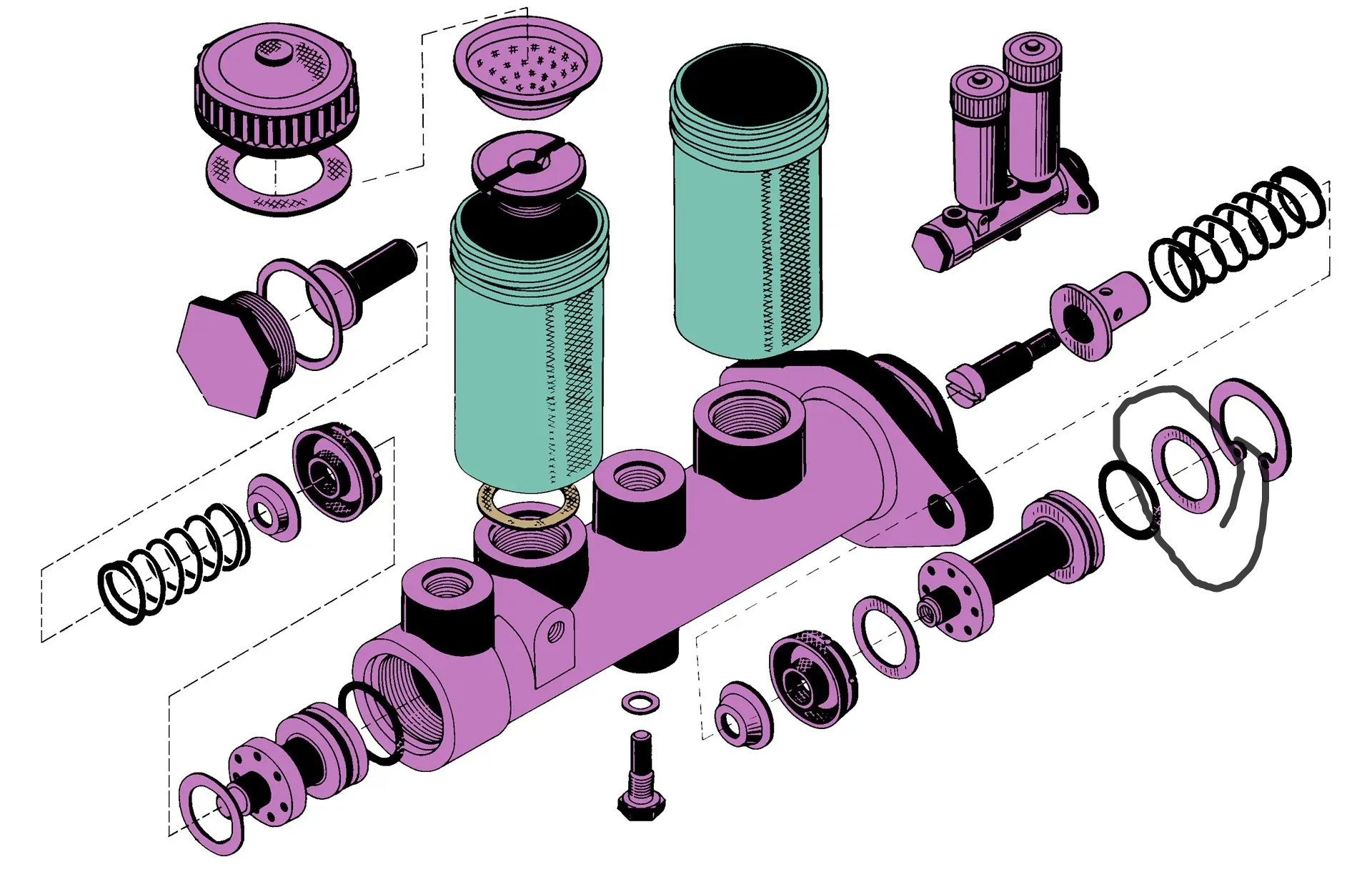 Главный цилиндр сцепления уаз 390995. Главный тормозной цилиндр уаз 452 буханка. Сборка цилиндра уаз. Схема главного цилиндра сцепления уаз 469. Сборка цилиндра уаз.