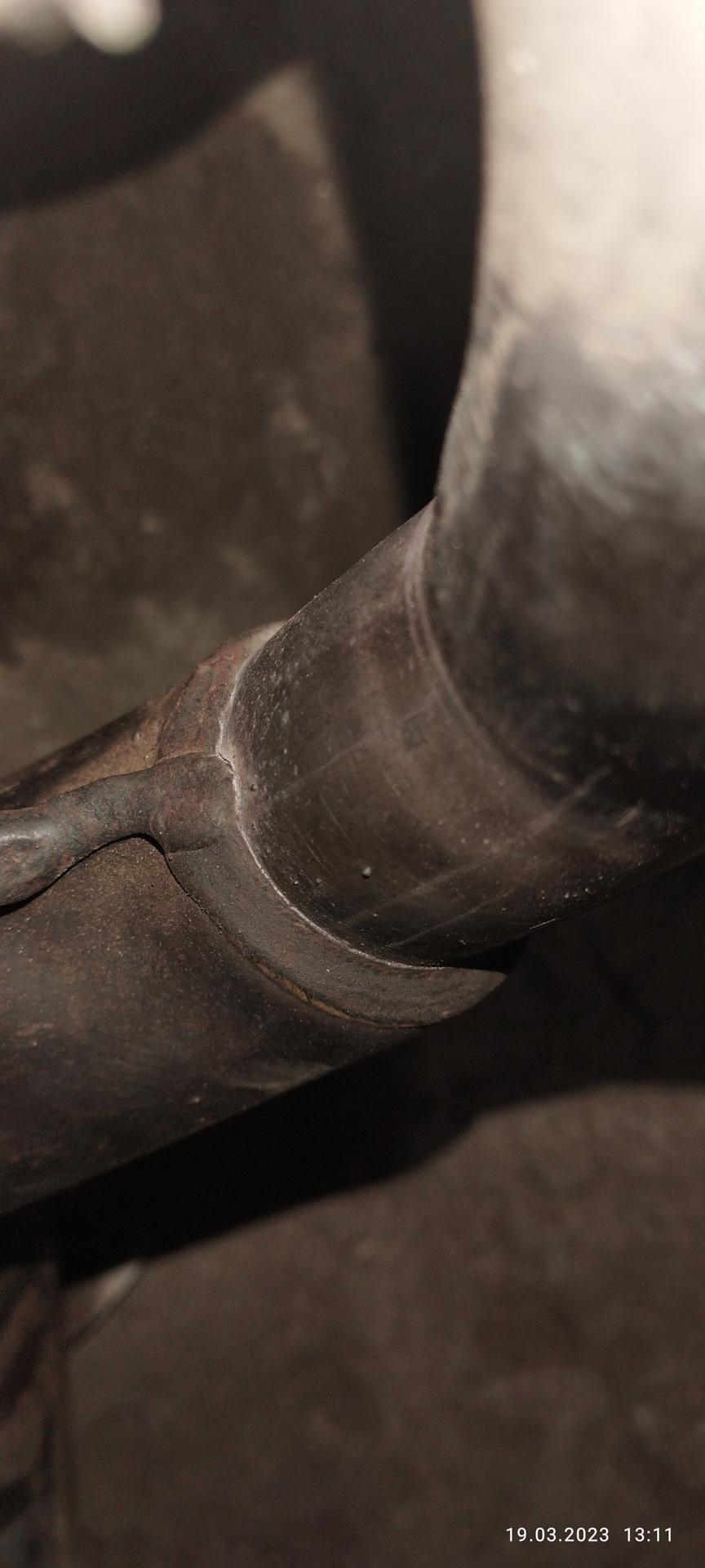 Замена гофры катколлектора Ford focus 2 — Ford Focus II Wagon, 1,6 л ...