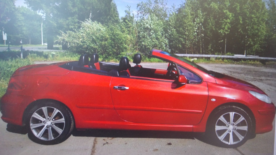 Вибрация по кузову на D при удержании на тормозе — Peugeot 307 CC, 2 л ...