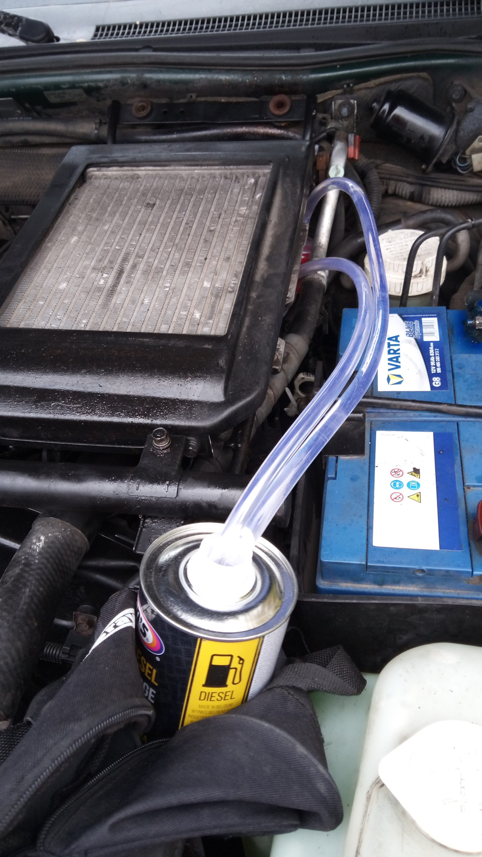 Очистка форсунок, замена лобового стекла — Mitsubishi L200 (3G), 2,5 л ...