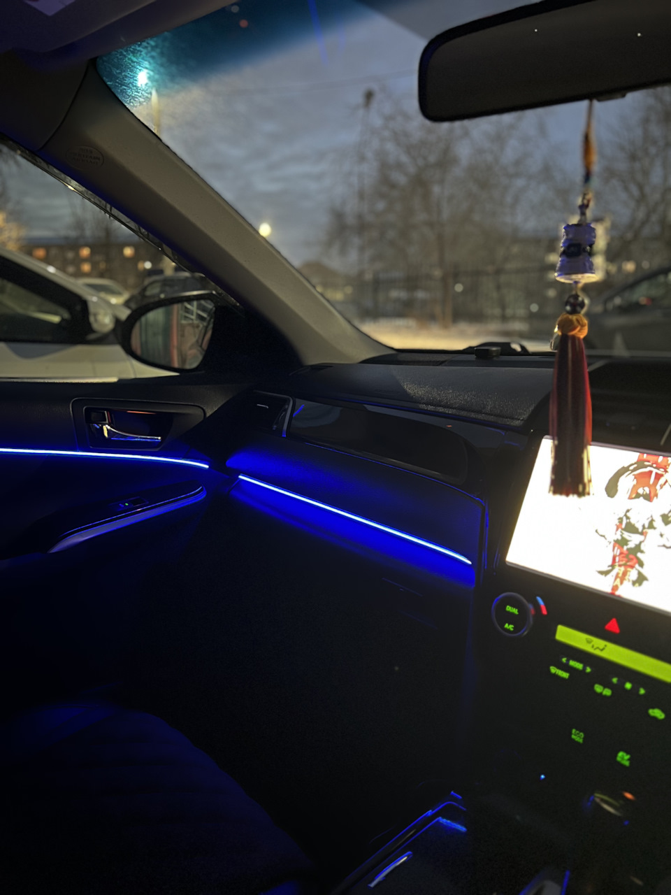 Ambilight подсветка в праворукую камри — Toyota Camry (XV50), 2,5 л ...