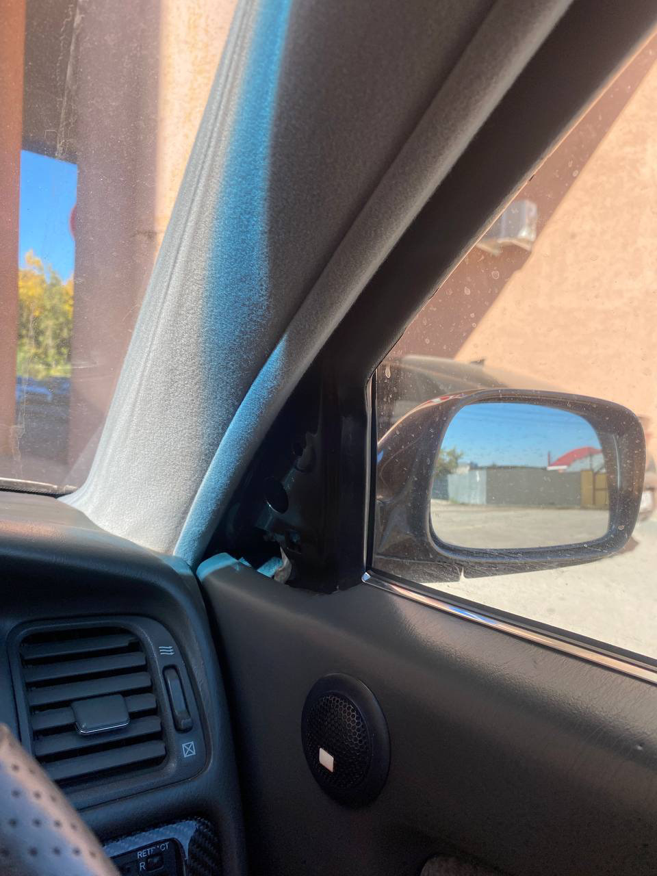 Установка уголков зеркал и замена зеркала заднего вида — Toyota Cresta ...