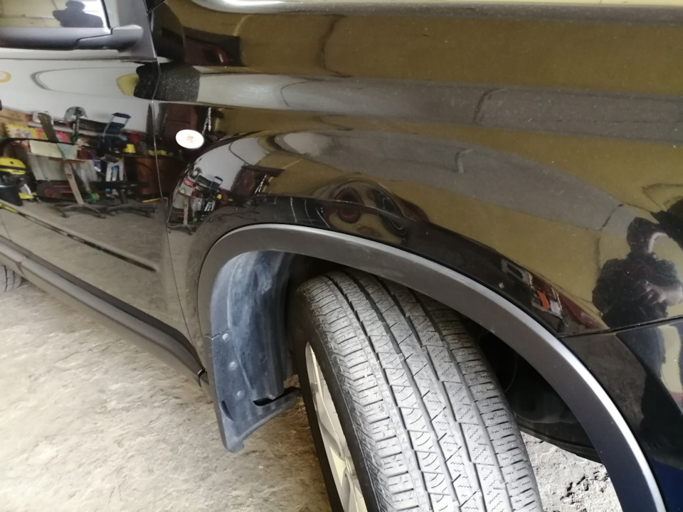 \"Ниссан Х Трейл\". Ремонт крыла без покраски. — Bezpokras на DRIVE2