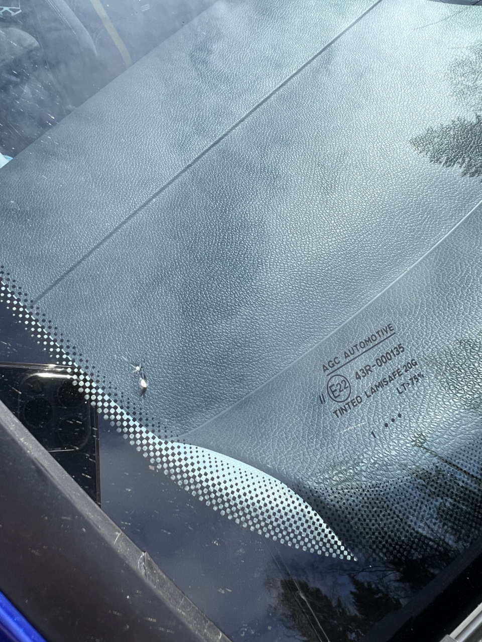 Про лобовое стекло AGC — Volkswagen Golf Mk5, 2 л, 2004 года | другое ...