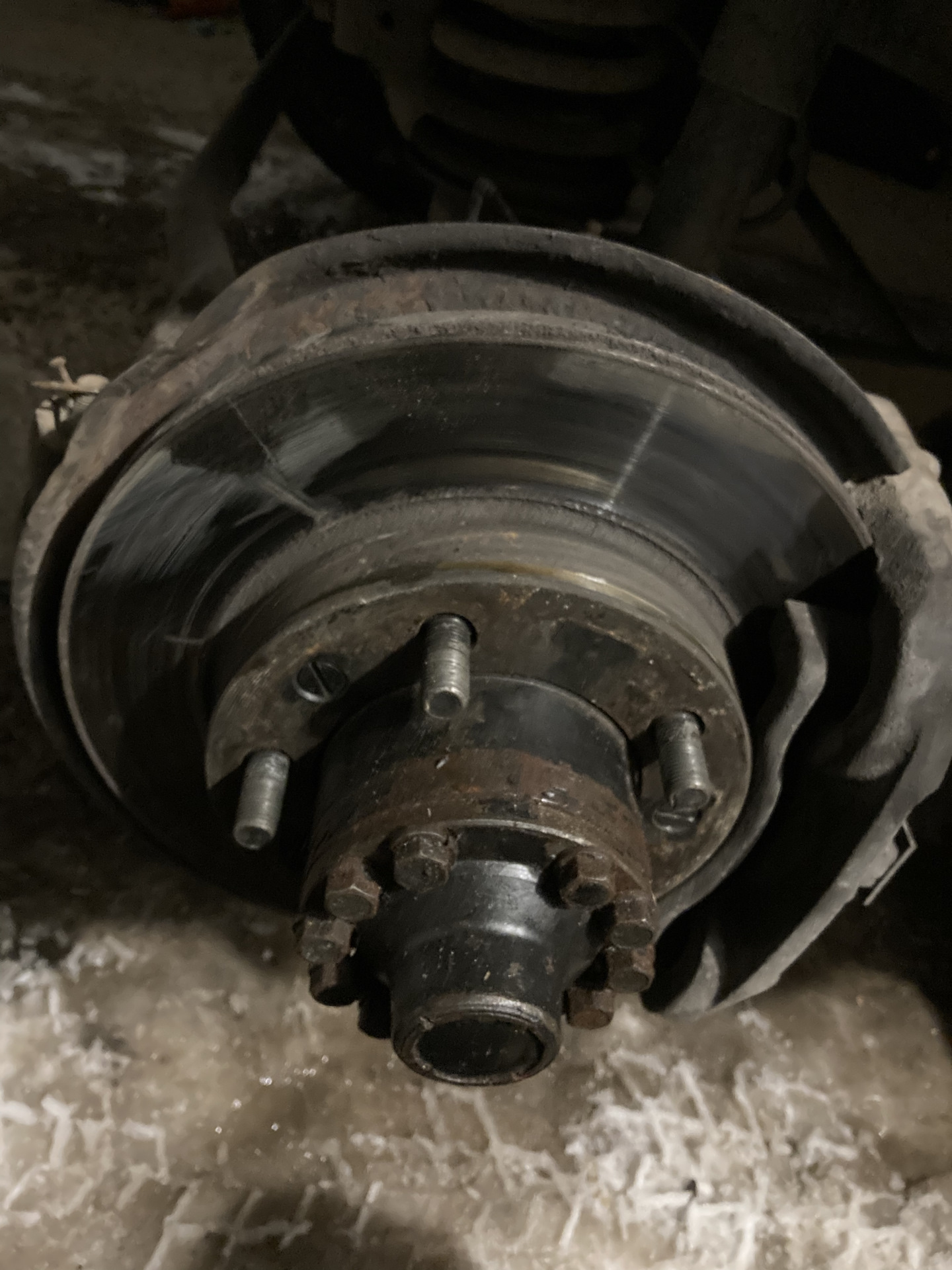 Привет первая поломка) Уаз патриот стук при торможении. — УАЗ Patriot ...