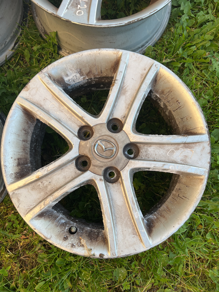 Литые диски Mazda 6Jx16 ET50 5x114,3 на Mazda 3 (3G) BM. Б/у | 5 000 ...