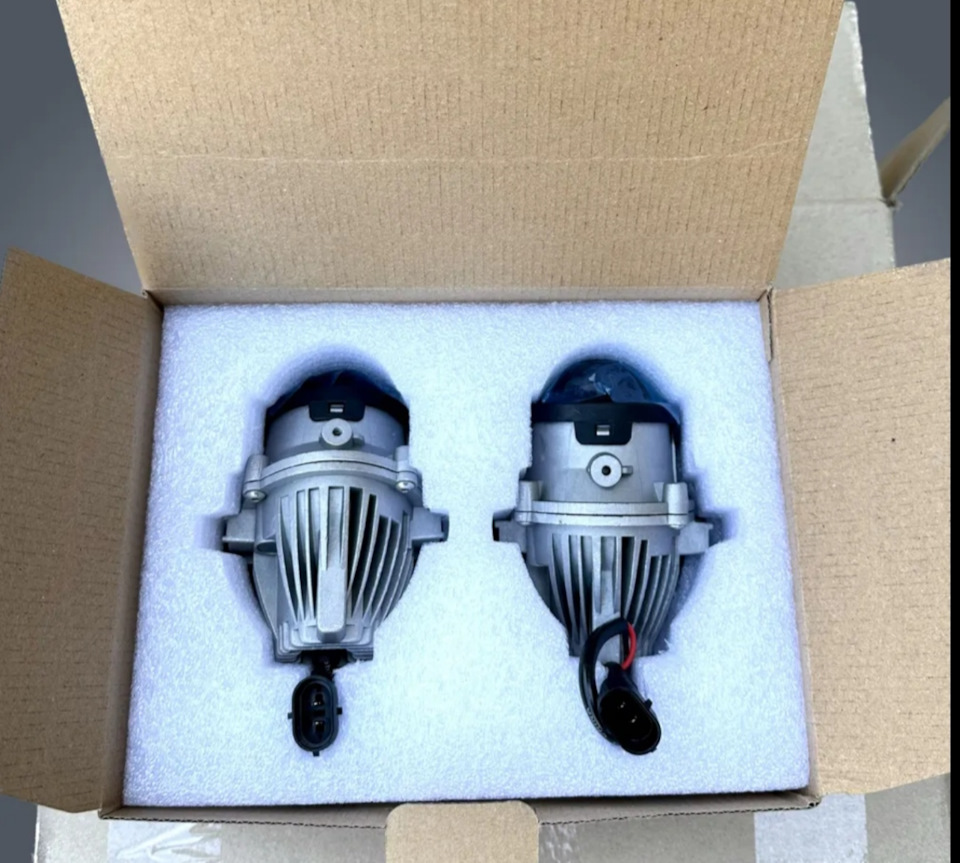 Установка LED ПТФ Sal-man/ZMB — KIA Ceed (1G), 1,6 л, 2009 года ...
