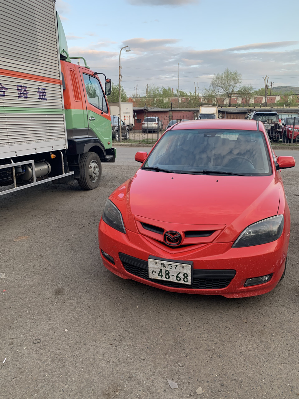 Подгон от друга из Японии — Mazda 3 (1G) BK, 2 л, 2007 года | аксессуары |  DRIVE2