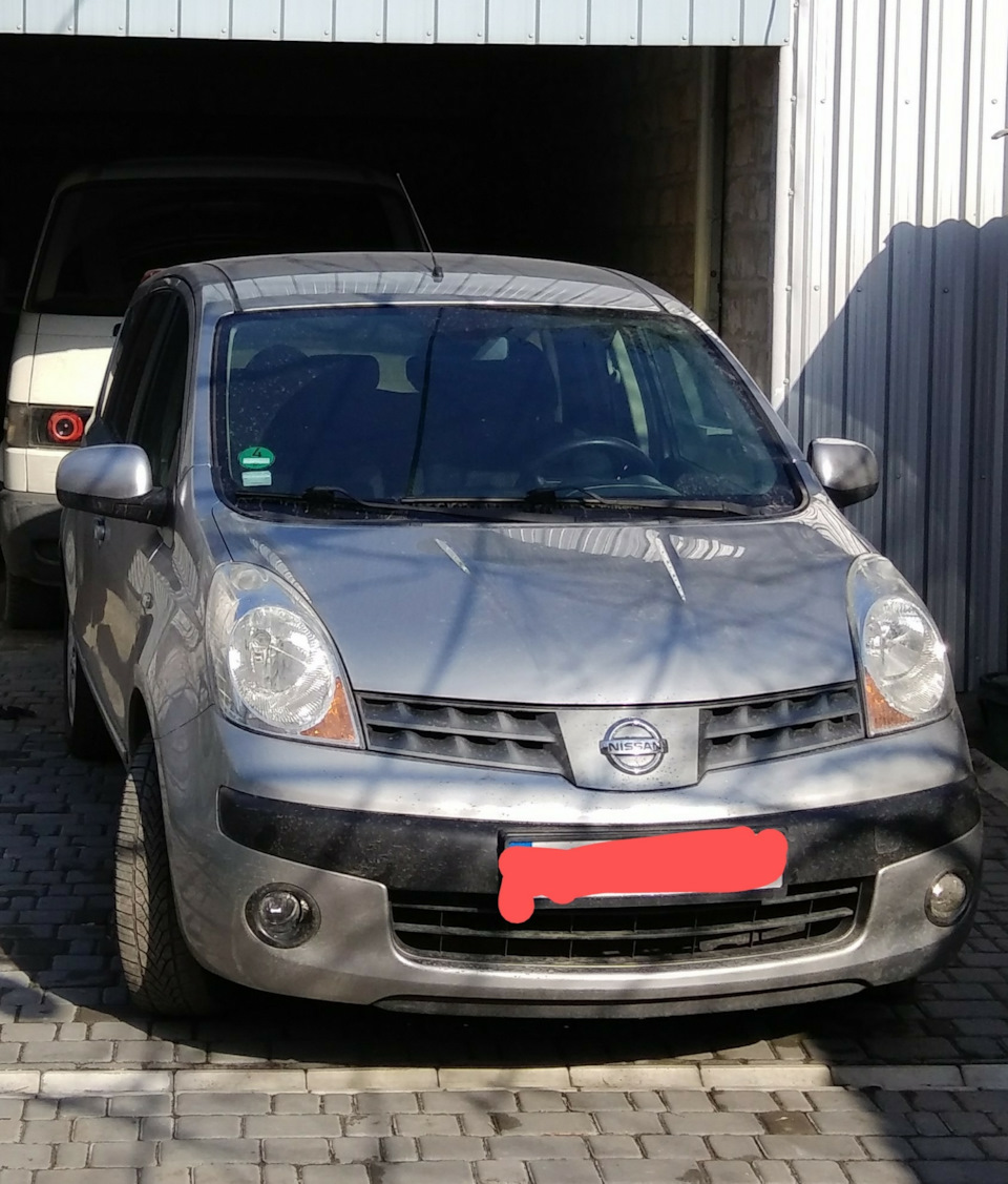 Радиатор кондиционера. — Nissan Note (1G), 1,6 л, 2006 года | поломка |  DRIVE2