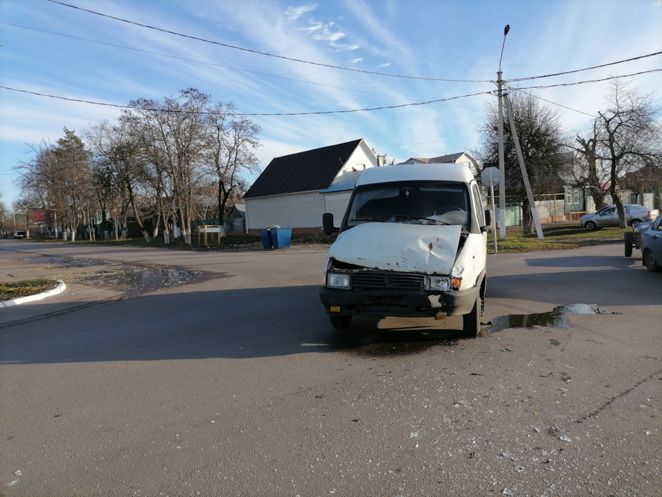 ДТП — ГАЗ Газель, 2,9 л, 2002 года | ДТП | DRIVE2