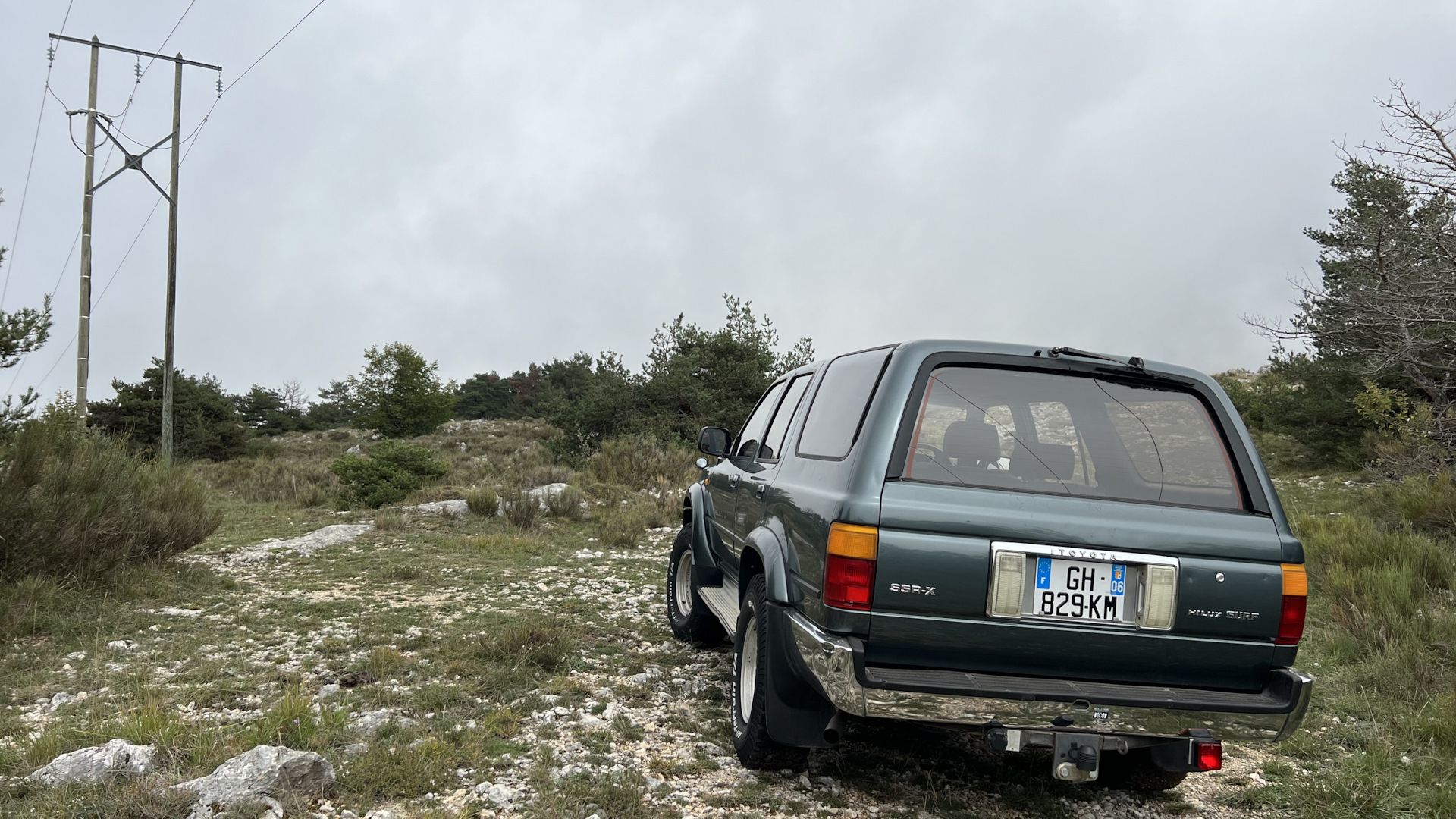 Toyota Hilux Surf (2G) 2.4 дизельный 1991 | Зелёная машина на DRIVE2