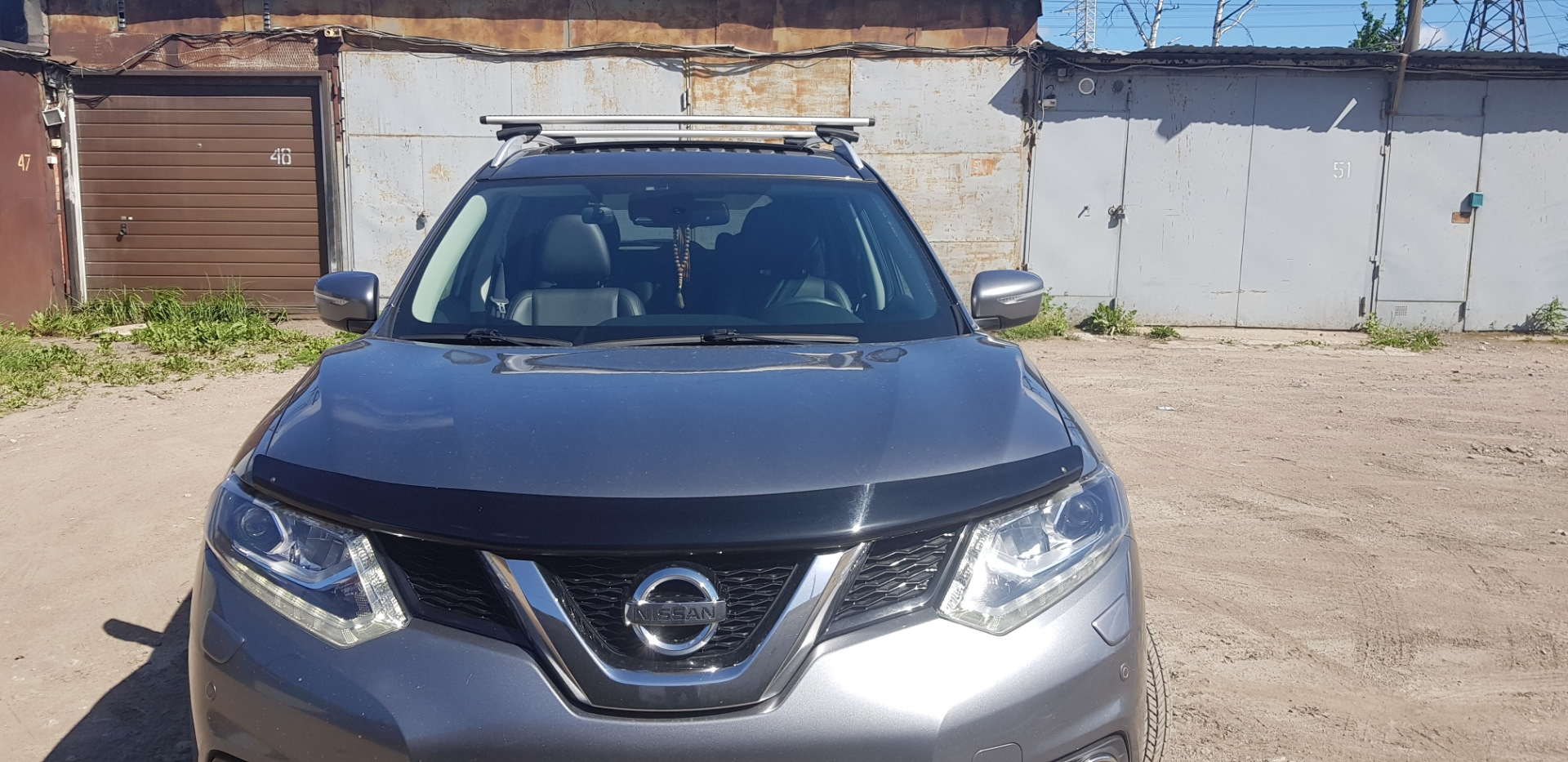 Багажник Thule. — Nissan X-Trail III (t32), 2 л, 2016 года | аксессуары ...