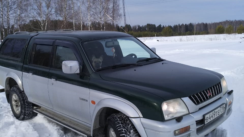 Mitsubishi L200 (3G) 2.4 бензиновый 2000 | на DRIVE2