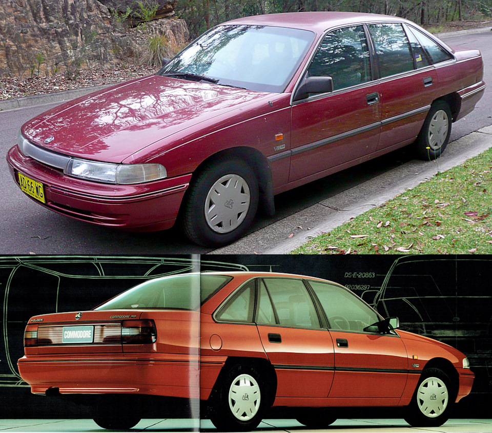 История одной модели: Holden Commodore. Поколение 2. Серия VP (1991-1993  гг.) — DRIVE2