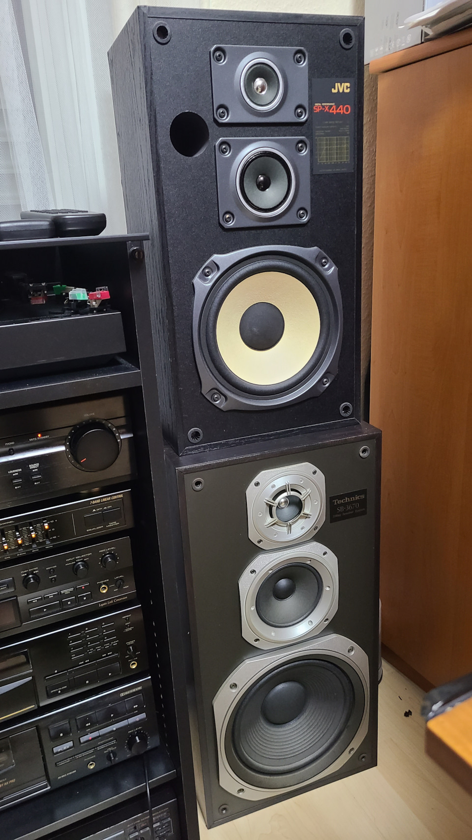 Technics sl l20. Technics ST-Z990L. Deck RS-D225W. Amplifier SU