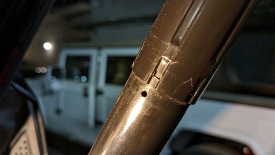 Получаем вот такое сервисное отверстие. — Volvo V60 Cross Country (2G)