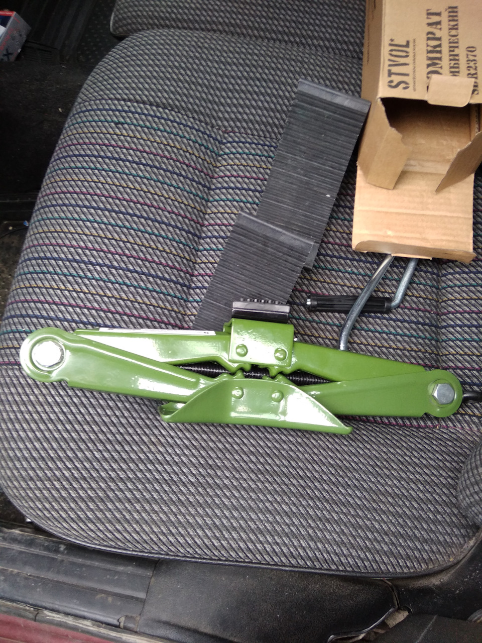 Домкрат СТВОЛ — Volkswagen Passat Variant (B3), 1,9 л, 1992 года ...