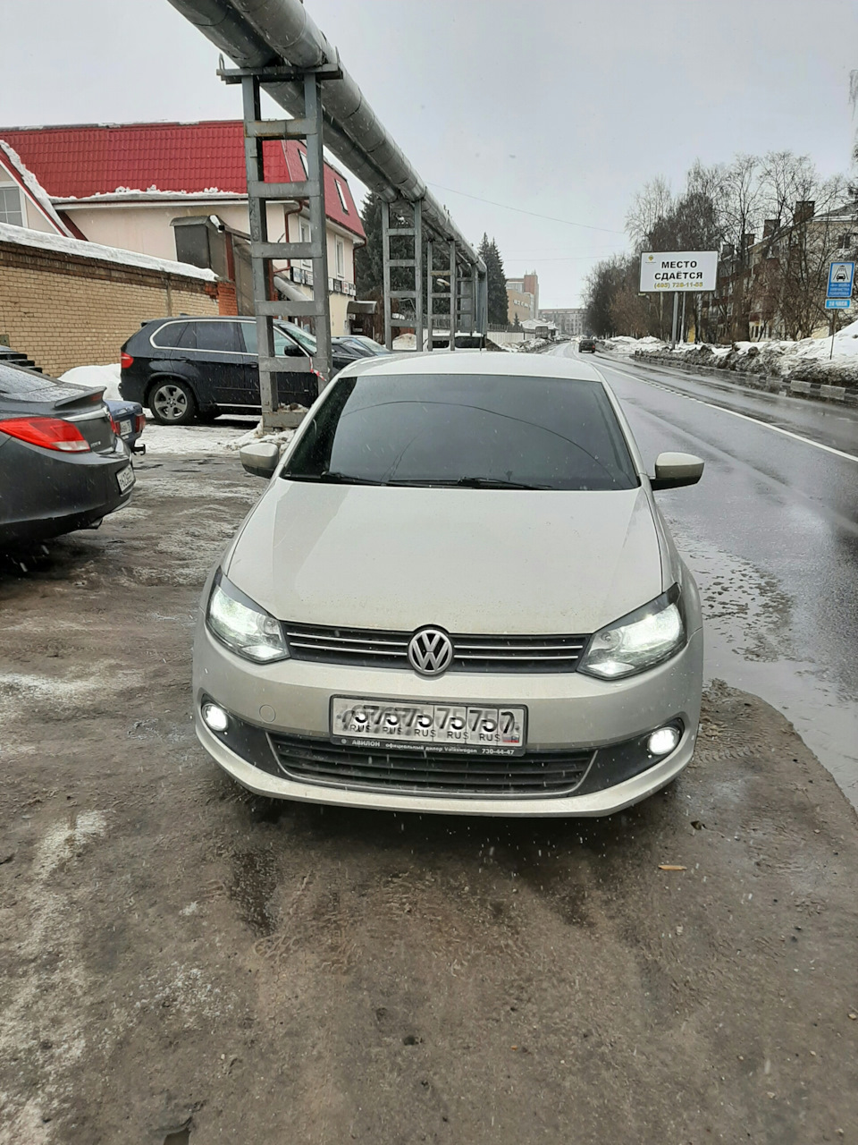 Тонировка — Volkswagen Polo Sedan, 1,6 л, 2012 года | стайлинг | DRIVE2