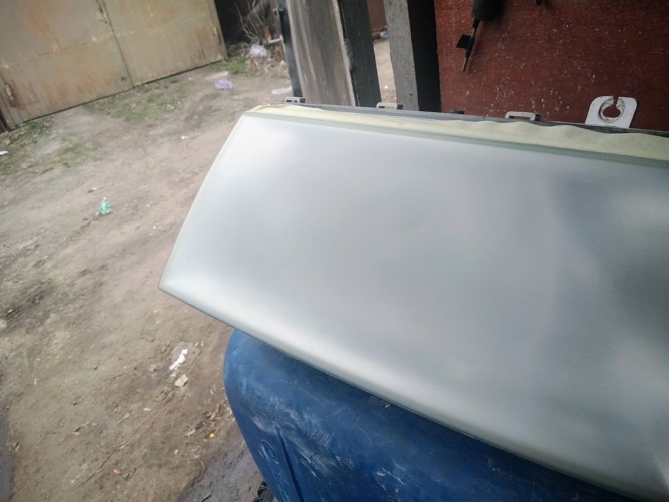 Восстановление прозрачности фар под лак — Skoda Octavia Mk1, 1,6 л ...