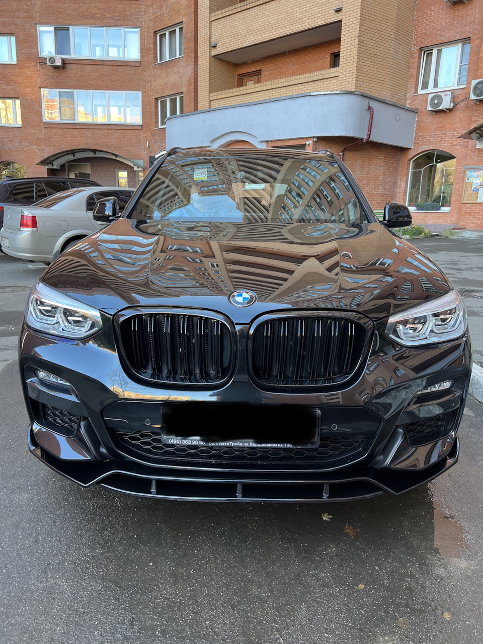 Делаем злую мину (морду)! — BMW X3 (G01), 2 л, 2021 года | стайлинг | DRIVE2