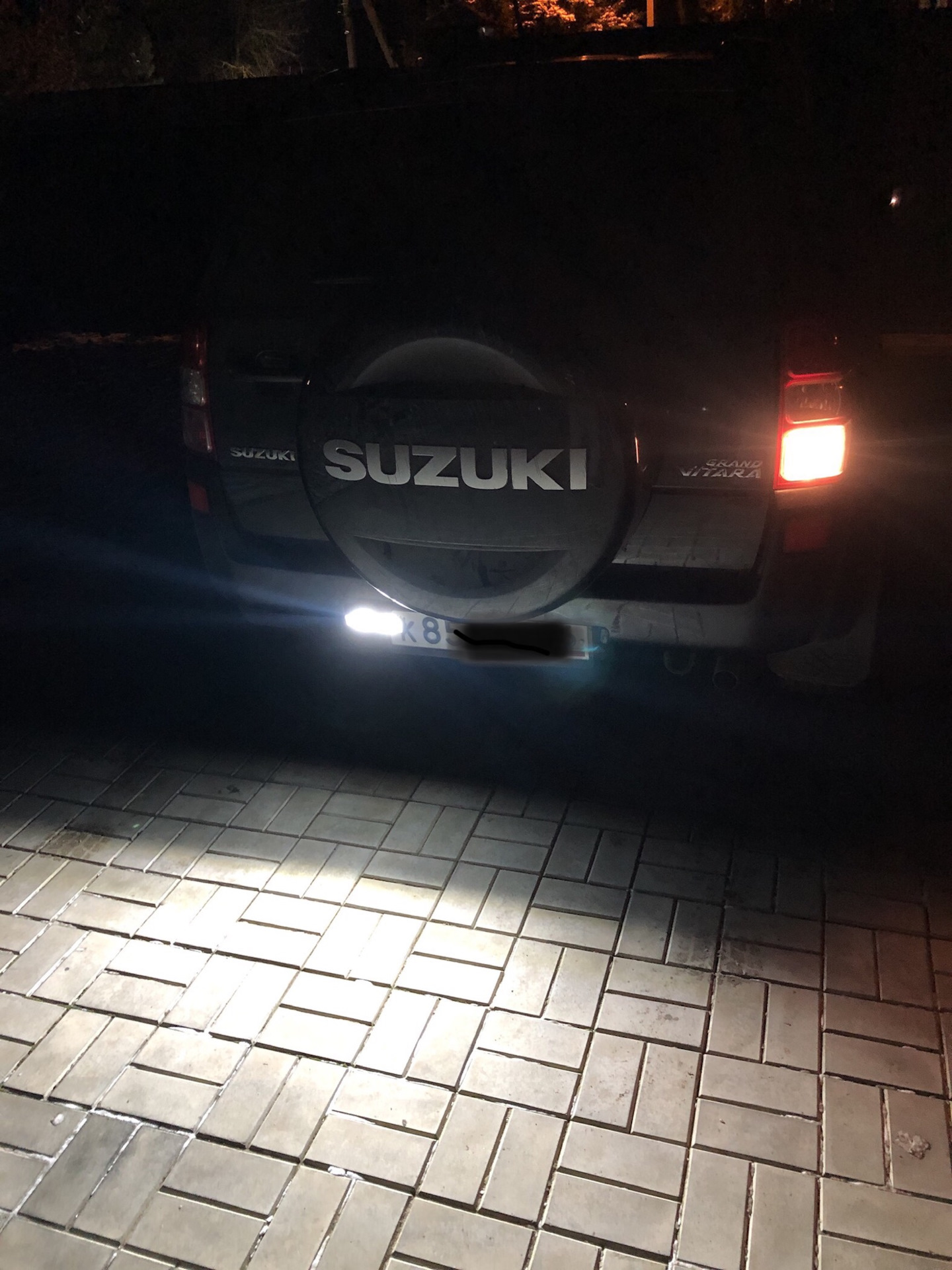 Дополнительный свет заднего хода — Suzuki Grand Vitara (2G), 2 л, 2008 ...