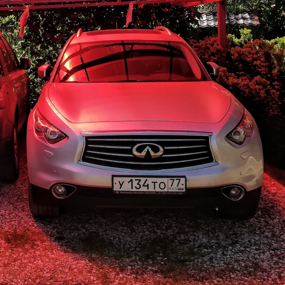 ТО 125, проверка всего после большой поломки. — Infiniti FX (2G), 3,7 л ...