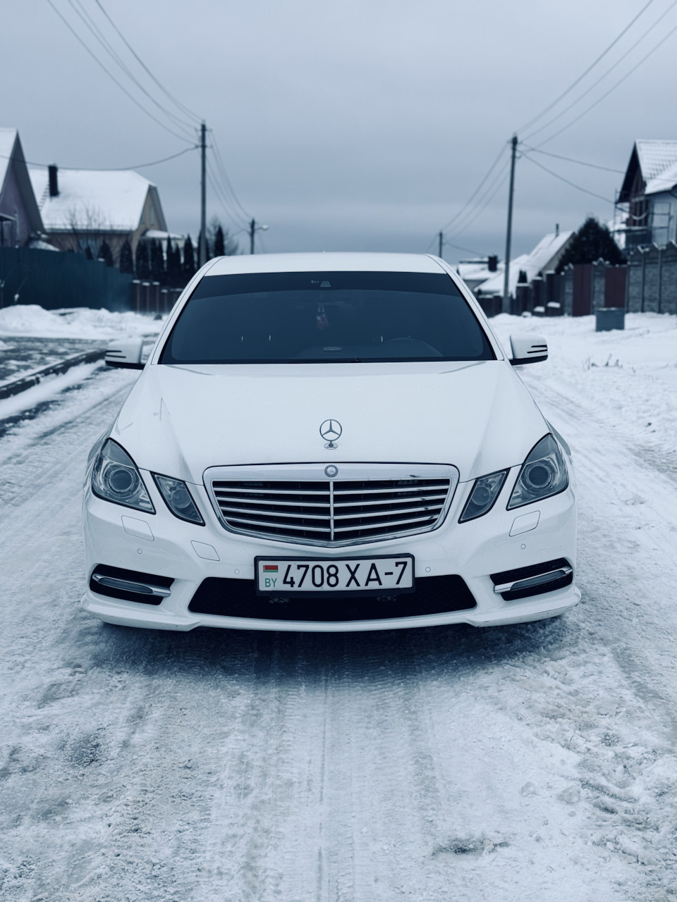 Зима без особых проблем — Mercedes-Benz E-Class (W212), 1,8 л, 2012 ...