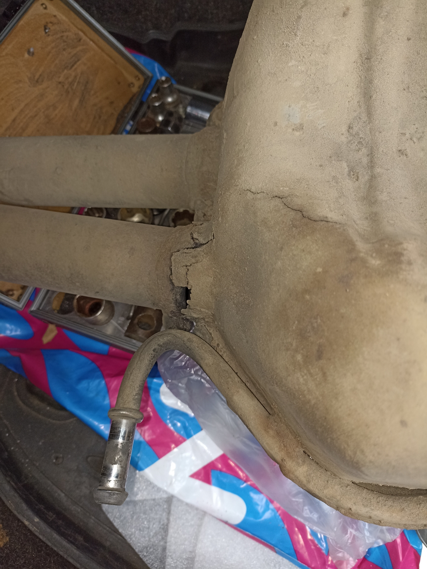 Как я провёл лето 2022 или самодельный выхлоп на октавия а5 — Skoda ...