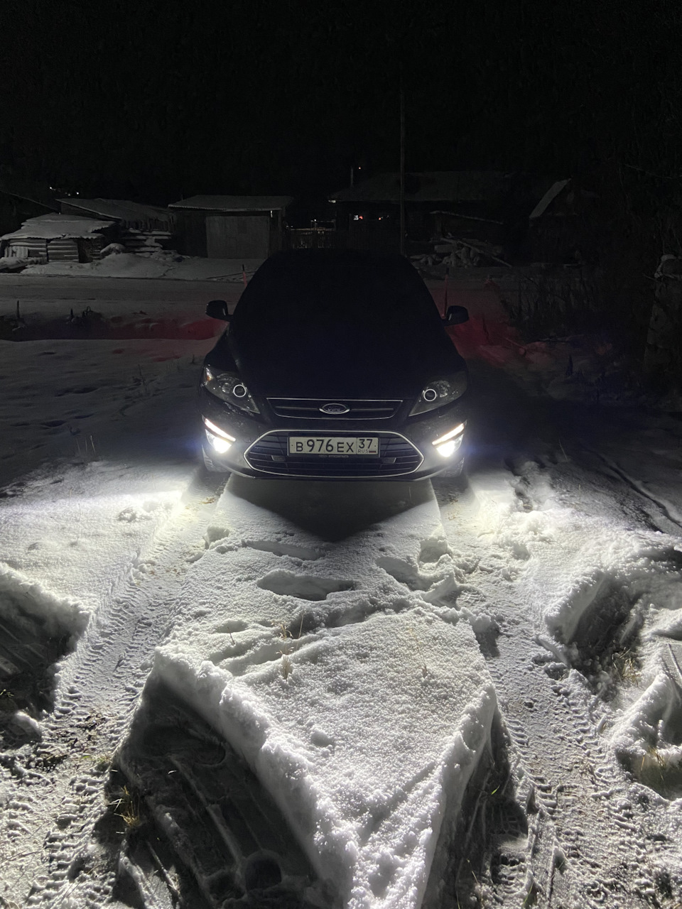 LED H11 лампы в туманки и зимние щетки LYNX — Ford Mondeo IV, 2,3 л ...
