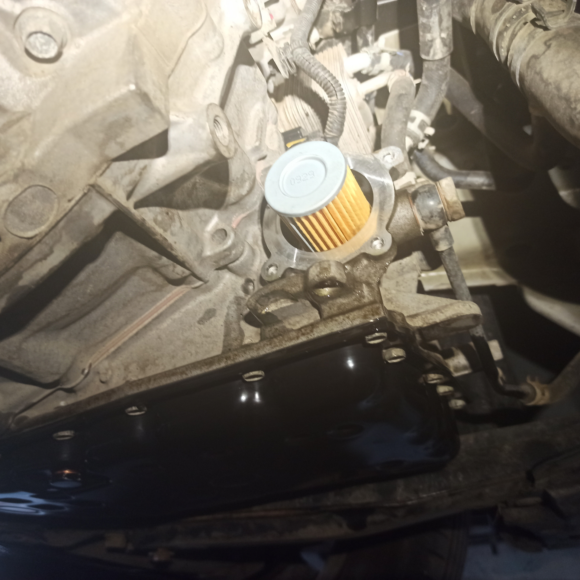 Замена масла в вариаторе — Mitsubishi Outlander (3G), 2,4 л, 2018 года ...