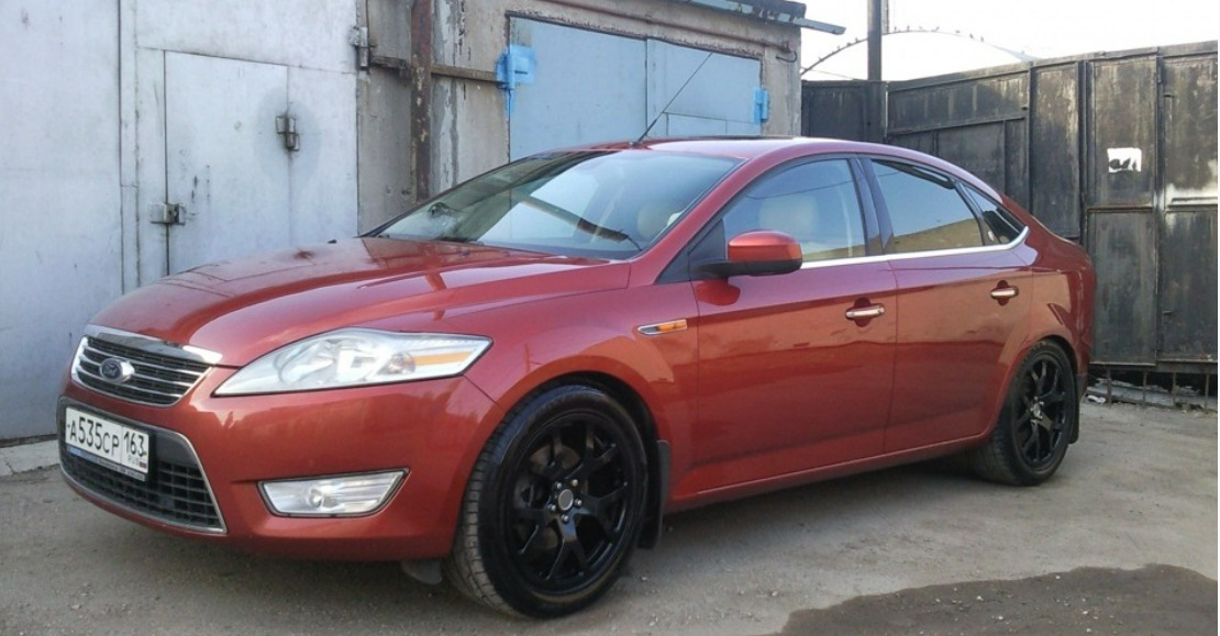 Цвета и коды красок Mondeo IV — Ford Mondeo IV, 2,3 л, 2009 года ...