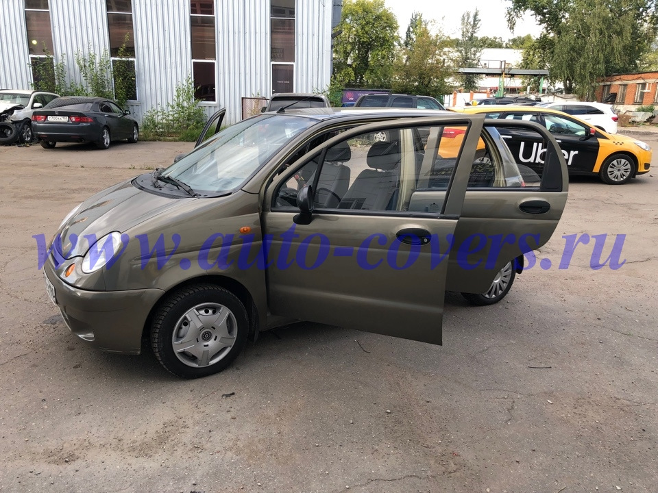 Чехлы на Дэу Матиз "Мал, да удал". — auto-covers.ru на DRIVE2