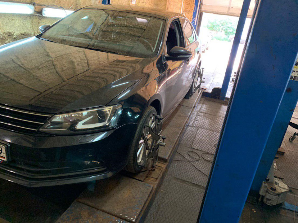 Продолжение эпопеи с проколом или почему жрет резину. — Volkswagen ...