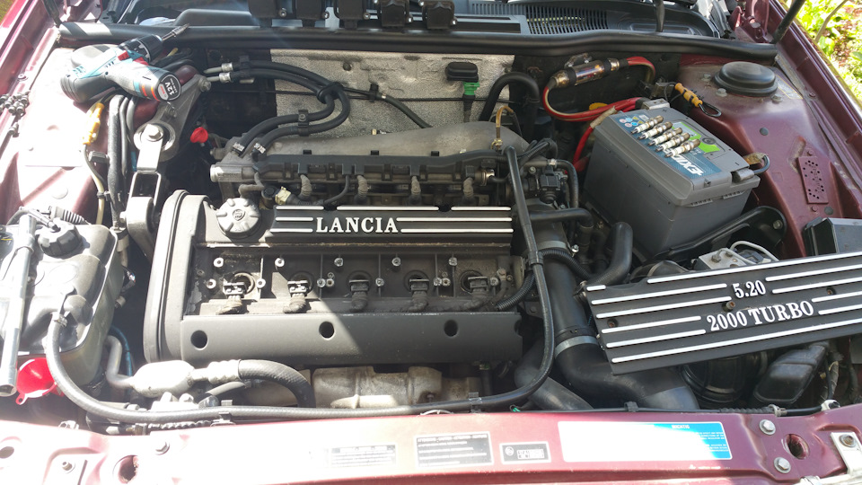 Замена свечей в Lancia Kappa Coupé 2.0 turbo 20v — Kappa, 2.0 liter, 2000 year on DRIVE2