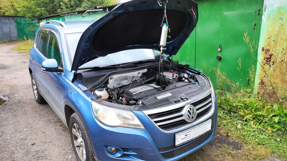 VW Tiguan 2.0 промывка форсунок/инжектора — Промывка форсунок/инжектора ...