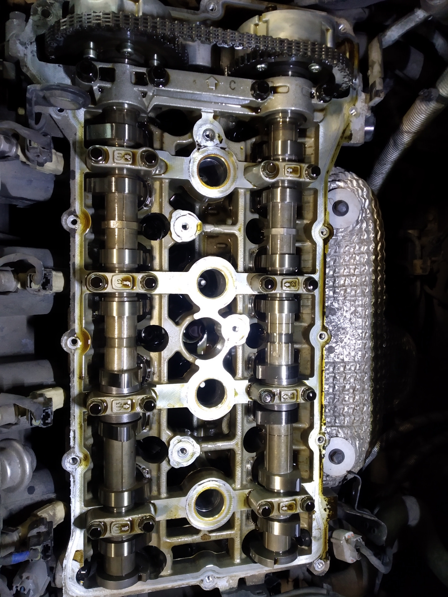 Замена прокладки клапанной крышки — Hyundai Sonata V (NF), 2 л, 2008 ...