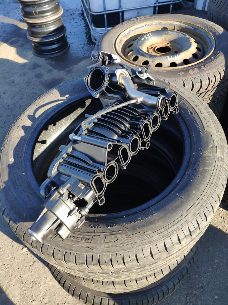 Удаление заслонок впускного коллектора N47 — BMW 3 series (E90), 2 л ...