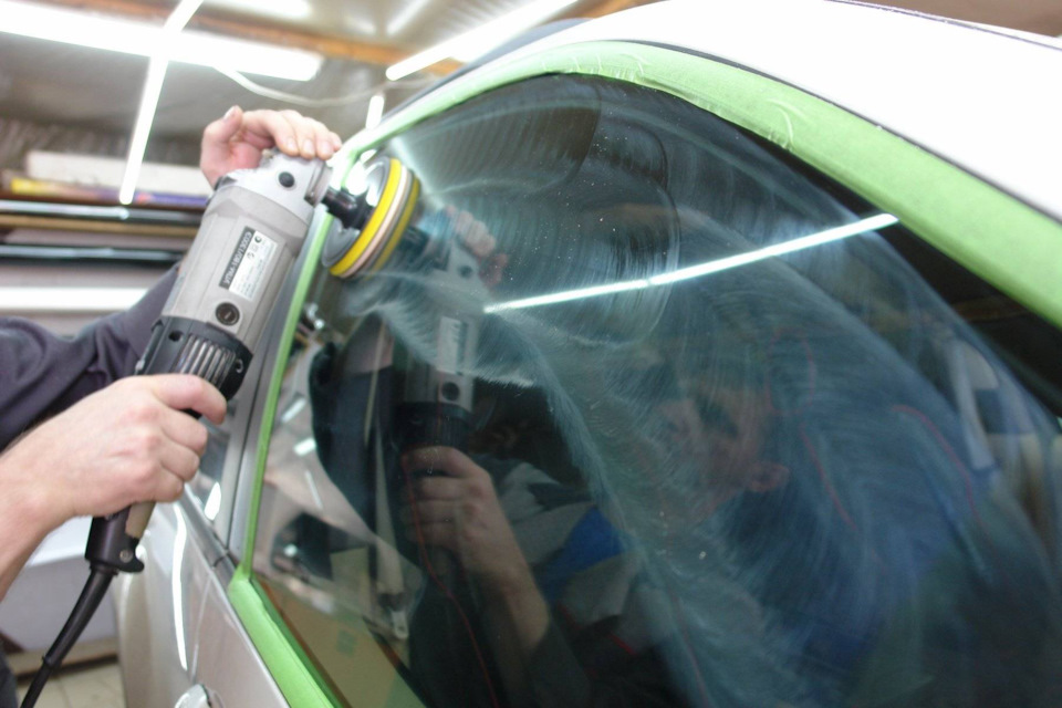 Где полировать стекла? — Volkswagen Passat B7, 1,8 л, 2012 года ...