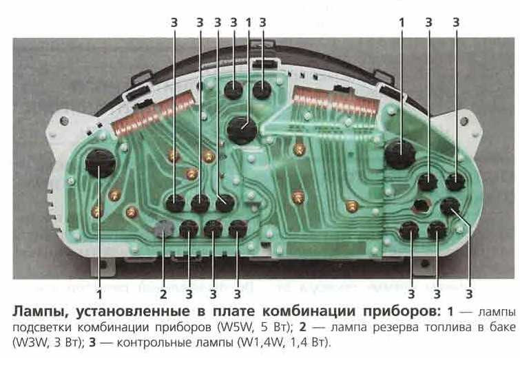 Схема указателя топлива дэу матиз