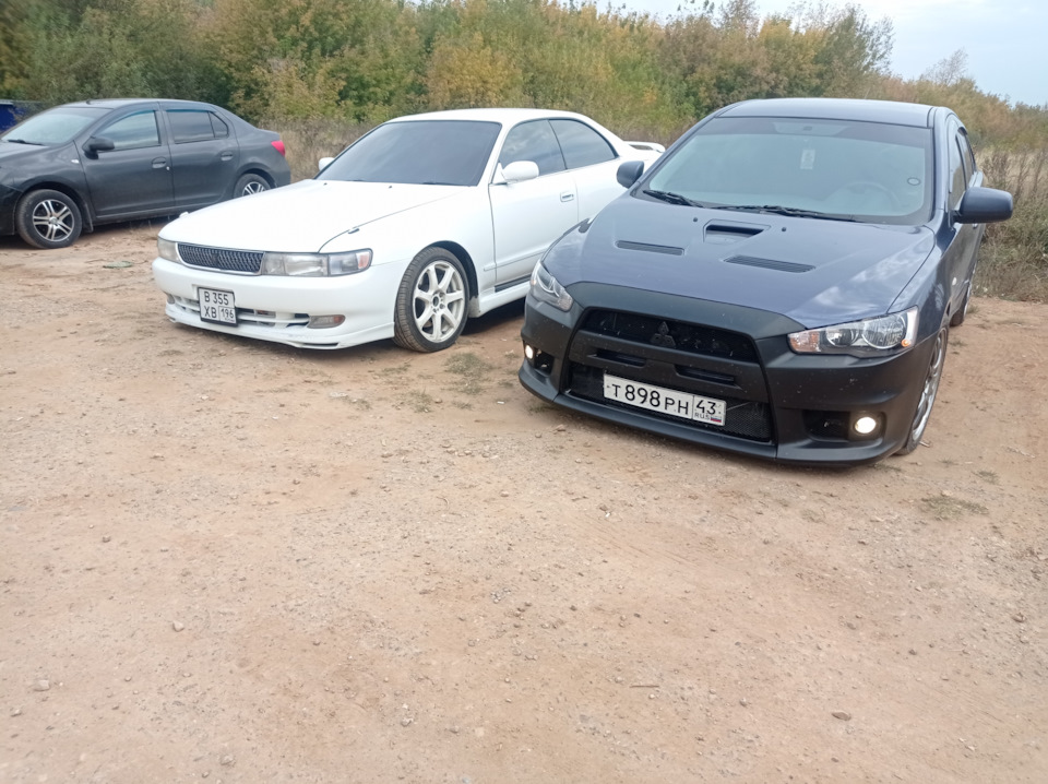 Бампер эво на лансер 10 — Mitsubishi Lancer X, 2,4 л, 2008 года ...