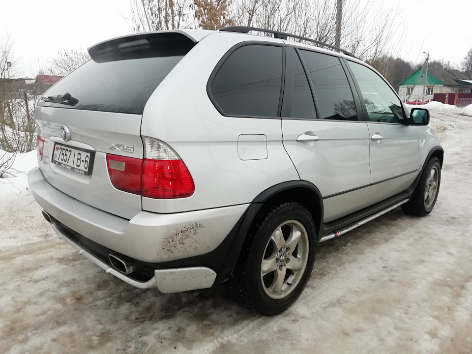 Сегодня — BMW X5 (E53), 3 л, 2005 года | тюнинг | DRIVE2